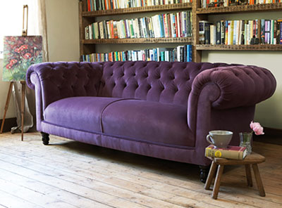 Purple Custom Sofa Avelle 051