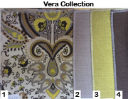 Custom Fabric Sectional Sofa Avelle 058