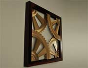 Wall Art Root Beer & Bronze NL244