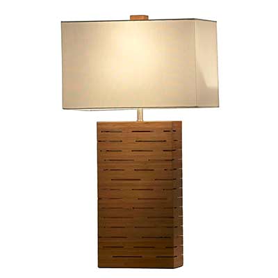 Table lamp with Bamboo Base NL630