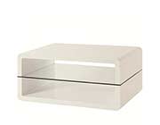 Glossy White coffee table CO326