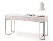 Modern White lacquer Office desk SJ02