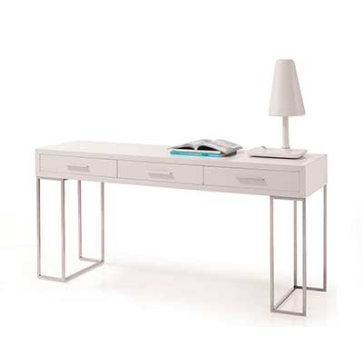 Modern White lacquer Office desk SJ02