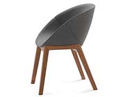 Coquille-L Armchair by Domitalia