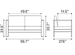 Modern Green Outdoor Set ZU51