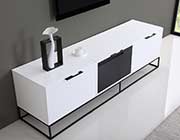 Modern White-Black TV-Stand BM35