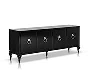 Glamour Black Sideboard