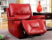 Red Glider Recliner FA814