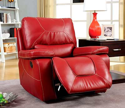 Red Glider Recliner FA814