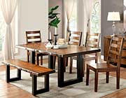 Tobacco Oak Dining table FA606