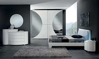 White Bed EF Tonia