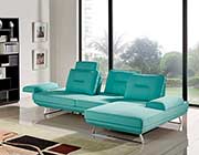 Sand Fabric Sectional Sofa DS 471