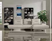 Sand Fabric Sectional Sofa DS 471