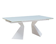 Glass Top Extendable Dining Table EF92