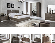 Silver High Gloss Bedroom EF Leena