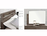 Silver High Gloss Bedroom EF Leena