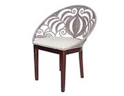 Round Back Rattan Accent Chair NP 104