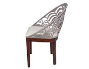 Round Back Rattan Accent Chair NP 104