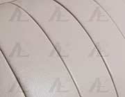 Light Gray Italian leather sofa AEK 72