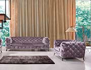 Modern Light Gray Sofa set VG Delora