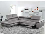 Dark Grey Eco Leather Sectional Sofa VG 188