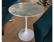 Astrid Marble Side table by Eurostyle