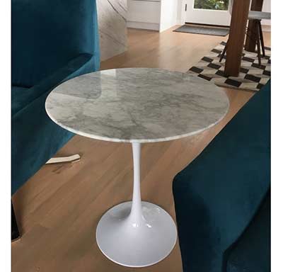Astrid Marble Side table by Eurostyle
