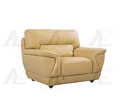 Yellow Leather Sofa set AE 99