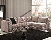 Taupe Fabric Sofa Sectional NJ Rush