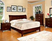 Brown Cherry Curved Bed FA 600