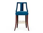Blue Velvet Bar stool VG Kimbra