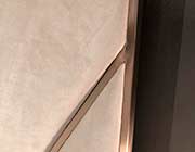 Beige Velvet Bedroom VG Leonora