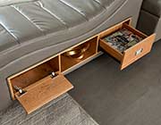 Multifunctional Leather Bed EF Astoria