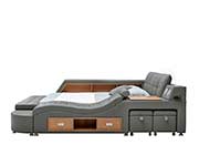 Multifunctional Leather Bed EF Astoria