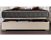 White Bed with Storage EF Marina
