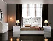 White Bed with Storage EF Marina