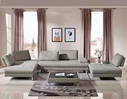 Gray Fabric Sectional Sofa VG 040
