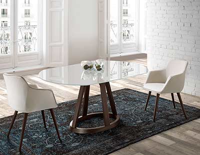 Exendable Dining Table set EF 881