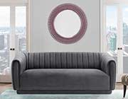 Blush Velvet Sofa AL Kelia