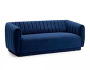 Blush Velvet Sofa AL Kelia