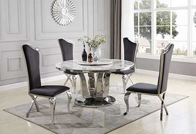 Silver Base Dining Table BQ 16