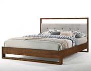 Italian Modern Bed in Walnut VG Fellicci