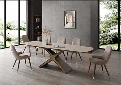 Taupe Dining Table EF 368