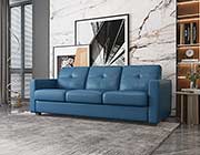 Gray Leather Sofa bed AC Nuit