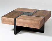 White and Walnut Coffee table VG Macai