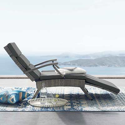 Outdoor Patio Chaise Lounge Chair MW Envision