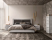 High Gloss Modern Bed EF Lia