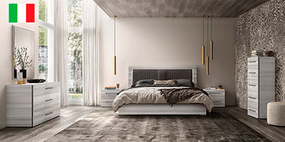 High Gloss Modern Bed EF Lia