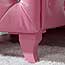  Pink VG Leatherette Twin Full Bed 