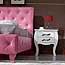  Pink VG Leatherette Twin Full Bed 